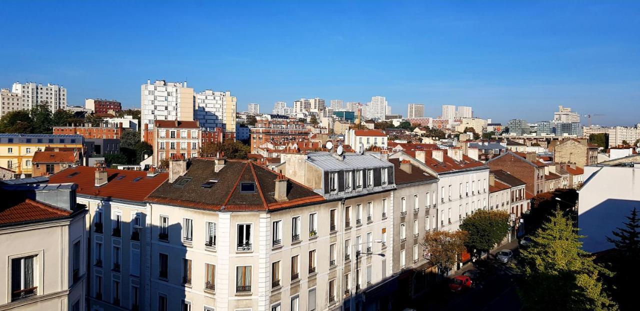 Vue Sur Paris Apartment Иври сюр Сен Екстериор снимка